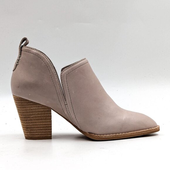 Jeffrey Campbell Women Rosalee Ivory Leather Western Cowboy Boots size 7.5 - Picture 11 of 12